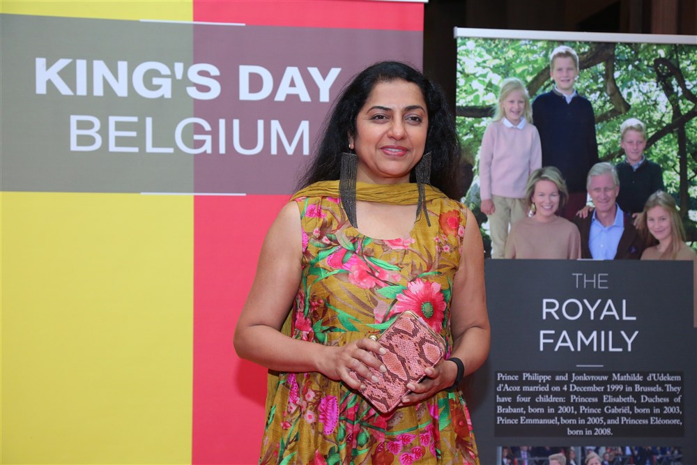 King's Day of Belgium event held in Chennai. Celebs like Suhasini Maniratnam, Shemain Thaku, Dr. Bart De Groof, Kathlijn Fruithof, Margot Prie, Satish, Swathi Balasubramanian, Seiji Baba, Satish Jupiter, Naresh Mehta and others graced the event. King's Day of Belgium Chennai event,King's Day of Belgium Chennai,Suhasini Maniratnam,Shemain Thaku,Dr. Bart De Groof,Kathlijn Fruithof,Margot Prie,Satish,Swathi Balasubramanian,Seiji Baba,Satish Jupiter,Naresh Mehta