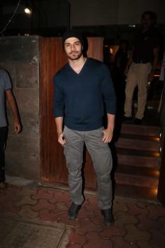 Photos of Bollywood actor Sooraj Pancholi snapped at Cafe Indigo in Bandra.