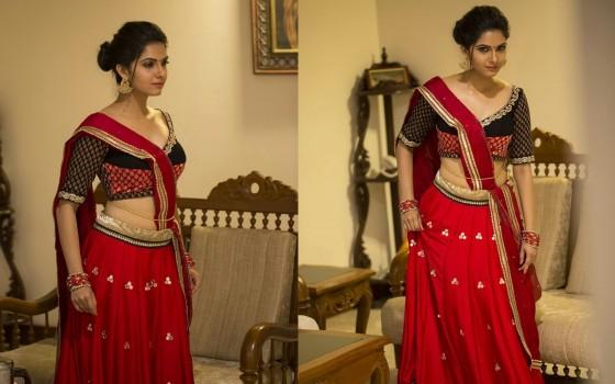 Photos of South Indian actress Ashwathy Ravikumar.