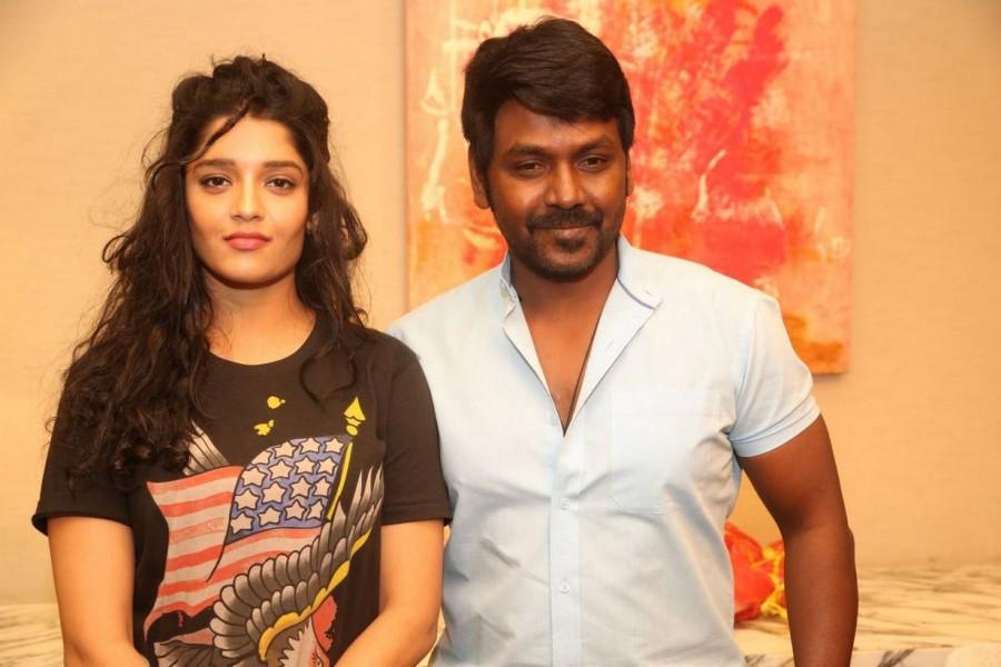 Tamil movie Shivalinga press meet event held in Chennai. Celebs like Raghava Lawrence, Ritika Singh, Director P. Vasu and others spotted during the event. Raghava Lawrence,Ritika Singh,Shivalinga,Shivalinga press meet,Shivalinga press meet pics,Shivalinga press meet images,Shivalinga press meet photos,Shivalinga press meet stills,Shivalinga press meet pictures
