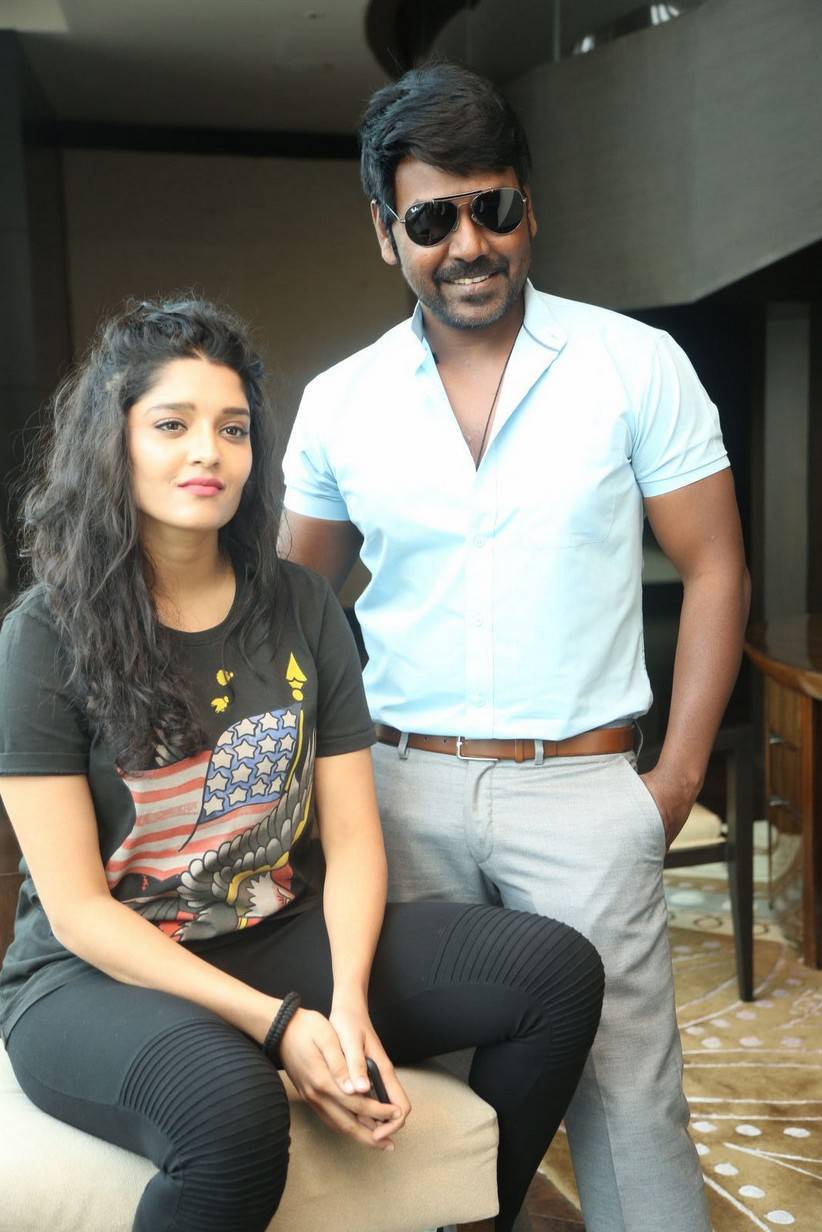 Raghava Lawrence, Ritika Singh at Shivalinga press meet 