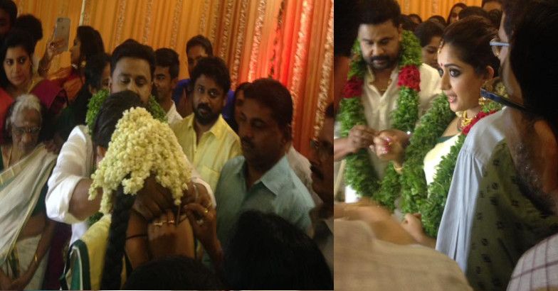 In their film career, the two were paired in 21 films with 'Meeshamadhavan', 'Thenkasipattenenm' and the last came in 2016 when legendary film maker Adoor Gopalakrishnan paired them in his film 'Pinneyum'. Dileep and Kavya Madhavan,Dileep and Kavya Madhavan wedding,Dileep and Kavya Madhavan marriage,Dileep wedding,Kavya Madhavan wedding,Dileep marriage,Kavya Madhavan marriage,Dileep and Kavya Madhavan werdding pics,Dileep and Kavya Madhavan werdding images