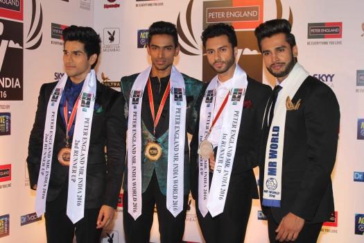Photos of Vishnu Raj Menon is Peter England Mr India 2016.