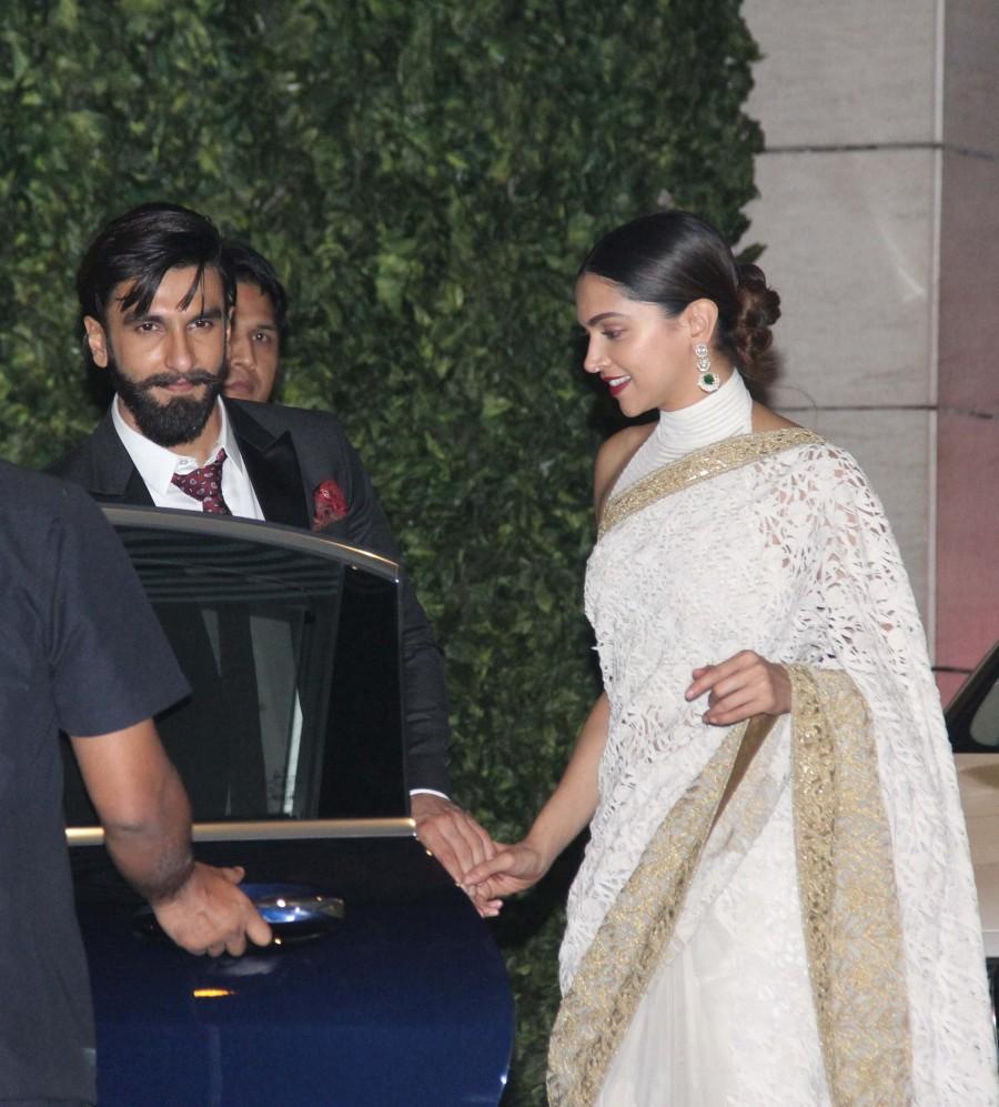 Photos of Deepika Padukone and Ranveer Singh at the pre-wedding bash of Ambani's niece Isheta. Shah Rukh Khan,Deepika Padukone,Ranveer Singh,Deepika Padukone and Ranveer Singh,Ranveer Singh and Deepika Padukone,SRK,Ranveer Singh and Deepika Padukone pics,Ranveer Singh and Deepika Padukone images,Ranveer Singh and Deepika Padukone photos,Ambani,Amb