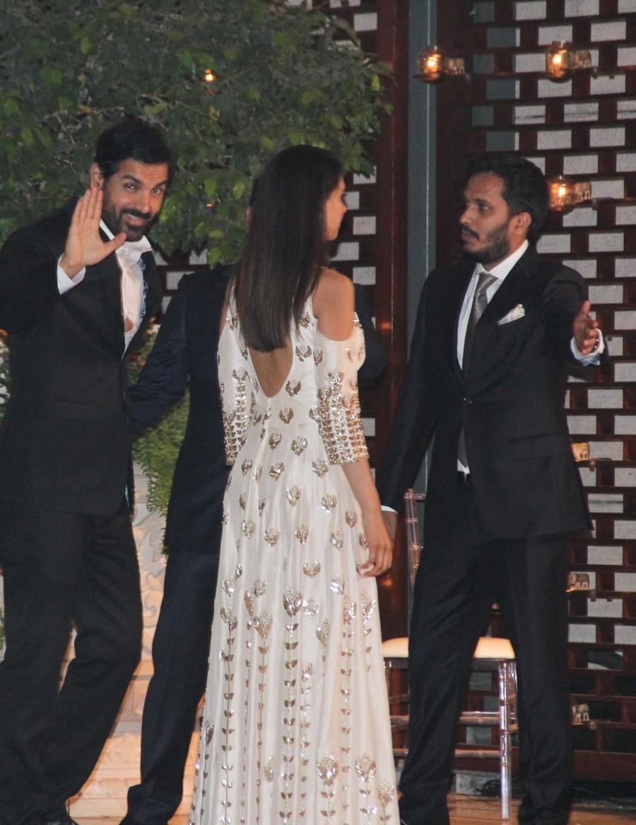 Photos of John Abraham at the pre-wedding bash of Ambani's niece Isheta. Sachin Tendulkar,John Abraham,Jackie Shroff,Ambani,Ambani bash,Ambani pre-wedding bash,Ambani pre-wedding bash pics,Ambani pre-wedding bash images,Ambani pre-wedding bash photos,Ambani pre-wedding bash stills,Ambani pre-wedding bash pictures