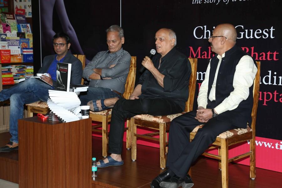 Photos of Mahesh Bhatt at launch of the book Saanvri. Mahesh Bhatt,Saanvri,Saanvri book launch,Saanvri book launch pics,Saanvri book launch images,Saanvri book launch photos,Saanvri book launch stills,Saanvri book launch pictures,Mahesh Bhatt pics,Mahesh Bhatt images,Mahesh Bhatt photos,Mahesh Bhatt stills