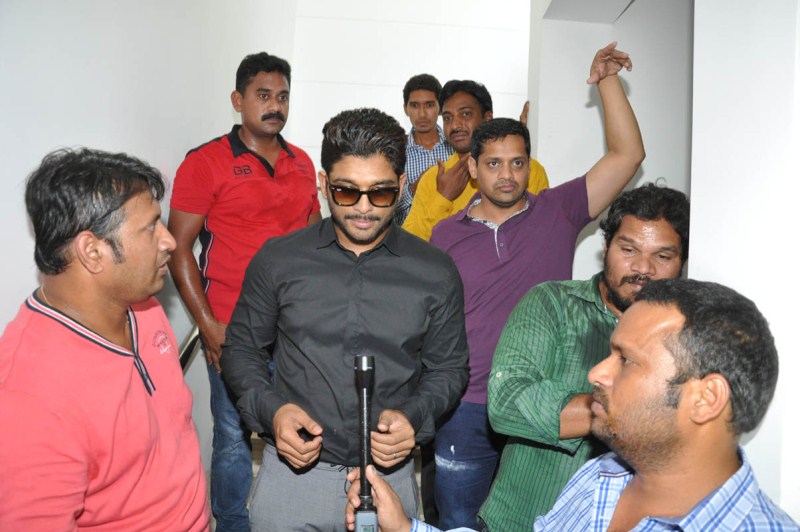 Allu Arjun Birthday Celebrations Photos Allu Arjun Birthday Celebrations 2015,Allu Arjun Birthday Celebrations,Allu Arjun Birthday,Stylish Star Allu Arjun,Allu Arjun,actor Allu Arjun