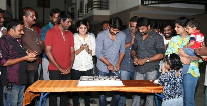 South Indian actor Udhayanidhi Stalin celebrated his Birthday at the Sets Gaurav Narayanan movie shoot. Celebs like Soori, Manjima Mohan, Daniel Balaji and others graced the event.