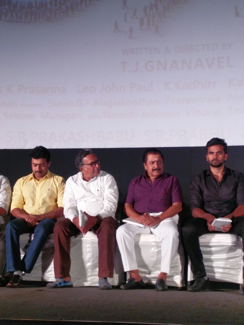 Tamil movie Kootathil Oruthan audio launch event held in Chennai. Celebs like Suriya, Sivakumar, Ashok Selvan, Nasser, RJ Balaji, Priya Anand, Nivas Prasanna and others graced the event. Kootathil Oruthan audio launch,Kootathil Oruthan,Suriya,Sivakumar,Ashok Selvan,Nasser,RJ Balaji,Priya Anand,Nivas Prasanna,Kootathil Oruthan audio launch pics,Kootathil Oruthan audio launch images,Kootathil Oruthan audio launch photos,Kootathil Oruthan au