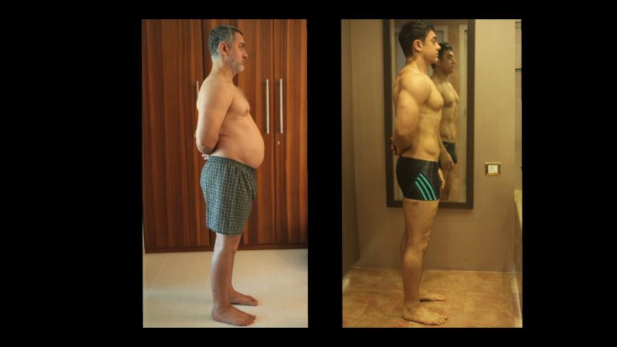 Aamir Khan was present for the promotional event of his film Dangal at a preview theater yesterday afternoon. The makers of Dangal launched a making video of the film, primarily focusing on the actors body transformation for the character of ex wrestler Mahavir Singh Phogat. Aamir Khan,Aamir Khan from 97 kgs to six packs,Aamir Khan six packs,Aamir Khan's six packs,Aamir Khan's body transformation,Aamir Khan body transformation,Mahavir Singh Phogat