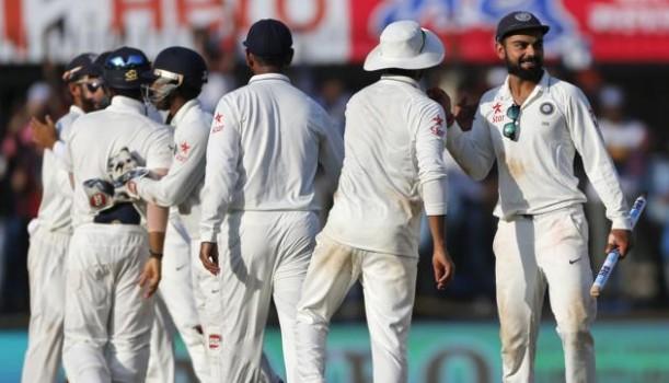 Parthiv Patel struck a whirlwind half-century as India thrashed England by eight wickets in the third Test at the Punjab Cricket Association I.S. Bindra Stadium here on Tuesday.