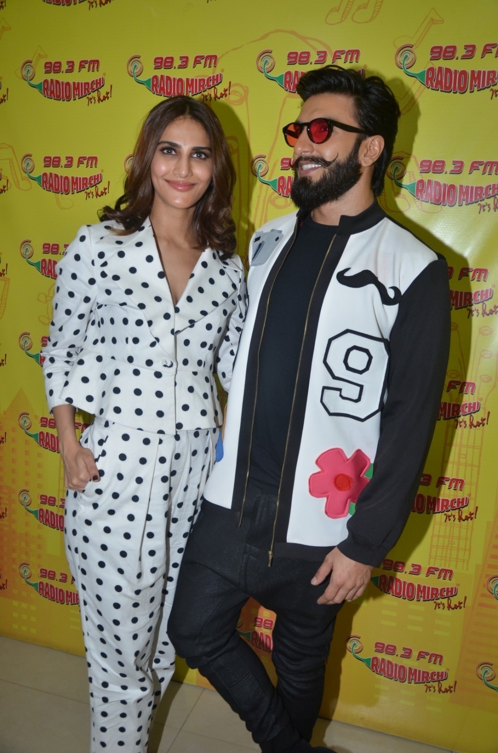 Photos of Actors Ranveer Singh and Veena Kapoor during the promotion of film Befikre at Radio Mirchi studio in Mumbai, on Nov 28, 2016. Ranveer Singh and Veena Kapoor,Ranveer Singh,Veena Kapoor,Befikre,Befikre promotion,Befikre movie promotion,Befikre promotion on Radio Mirchi studio,Befikre movie promotion on Radio Mirchi studio,Radio Mirchi studio,Befikre pics,Befikre images,Befikre pho