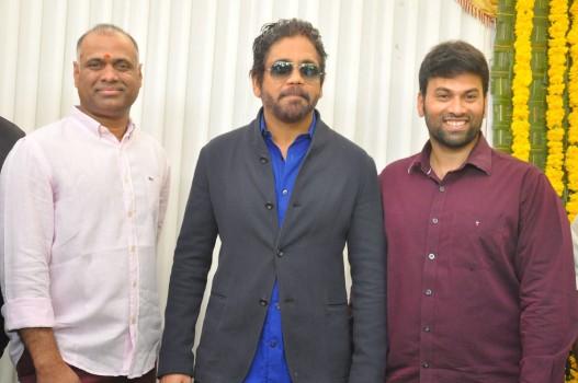 Nagarjuna's Raju Gari Gadhi 2 movie launched at Annapoorna Stuidos.