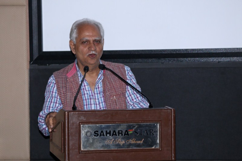 Filmmaker Ramesh Sippy during the launch of preview theatre Cinetheque in Mumbai on Nov 29, 2016. Singer Sapna Mukherjee,Rakesh Roshan,Filmmaker Ramesh Taurani,Ramesh Sippy,Launch of preview theatre Cinetheque