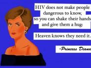 Out of sight, out of mind. There are 40 million people living with HIV/AIDS worldwide and there is still no cure for AIDS.
