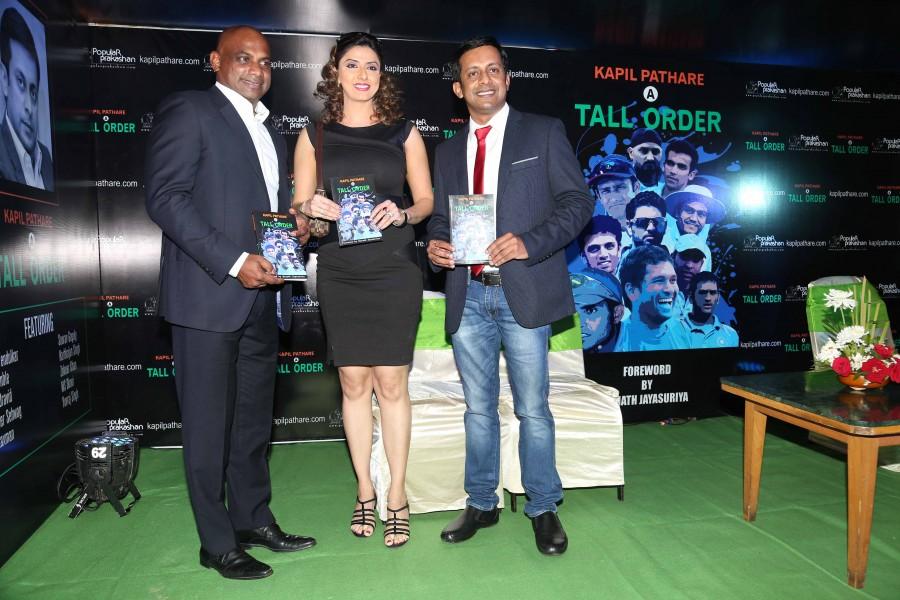 Photos of Former Sri Lankan cricket player Sanath Jayasuriya launches Book On Cricket 'A Tall Order' by Kapil Pathare. Sanath Jayasuriya,Sanath Jayasuriya launches A Tall Order book,A Tall Order,A Tall Order book,Kapil Pathare,Former Sri Lankan cricketer Sanath Jayasuriya,cricket player Sanath Jayasuriya,Sanath Jayasuriya pics,Sanath Jayasuriya images,Sanath Jayasuriya ph