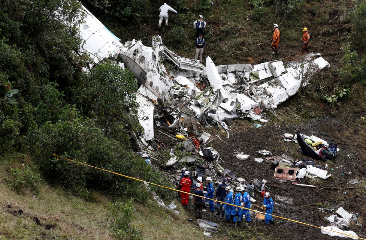 Plane Carrying Brazilian Soccer Team Crashes - Photos,Images,Gallery ...