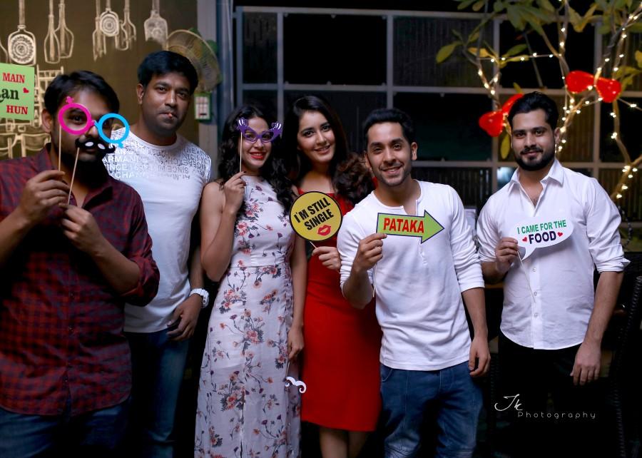 Celebs like Rana Daggubati, Varun Tej, Allu Sirish, Nani, Ram, Rakul Preet Singh at actress Raashi Khanna birthday celebration. Rana Daggubati,Varun Tej,Allu Sirish,Nani,Ram,Rakul Preet Singh,Raashi Khanna birthday celebration,Raashi Khanna,Raashi Khanna birthday celebration pics,Raashi Khanna birthday celebration images,Raashi Khanna birthday celebration photos,Raashi Khanna birt