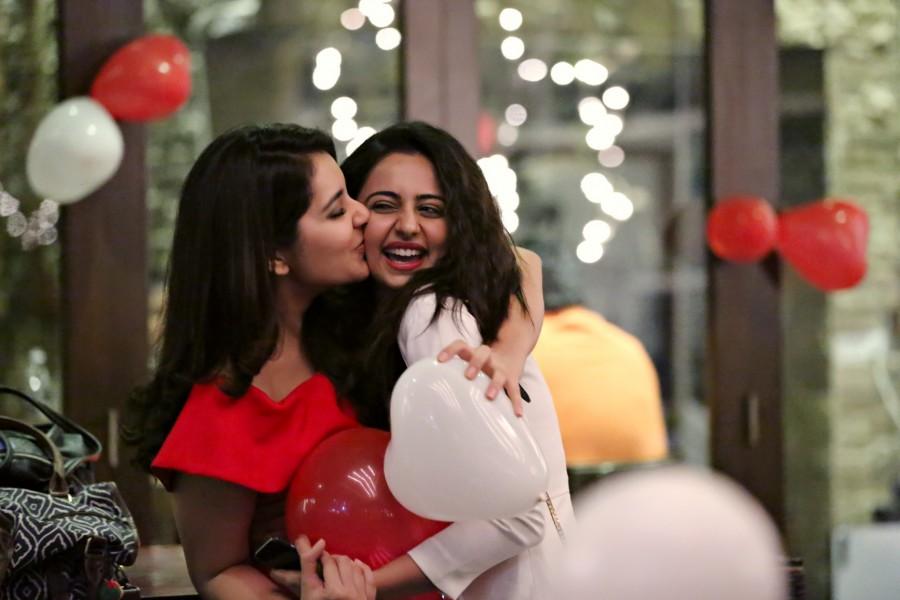 Celebs like Rana Daggubati, Varun Tej, Allu Sirish, Nani, Ram, Rakul Preet Singh at actress Raashi Khanna birthday celebration. Rana Daggubati,Varun Tej,Allu Sirish,Nani,Ram,Rakul Preet Singh,Raashi Khanna birthday celebration,Raashi Khanna,Raashi Khanna birthday celebration pics,Raashi Khanna birthday celebration images,Raashi Khanna birthday celebration photos,Raashi Khanna birt