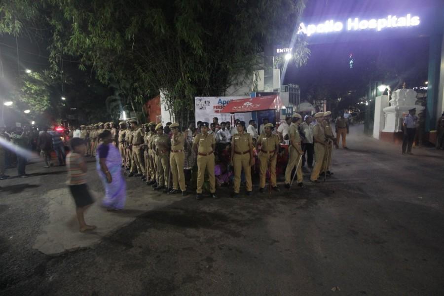 According to Apollo Hospitals, Jayalalithaa is under continued observation following Sunday's cardiac arrest. Jayalalithaa,Jayalalithaa suffers cardiac arrest,Jayalalithaa cardiac arrest,Jayalalitha heart attack,Tamil Nadu CM Jayalalithaa suffers cardiac arrest,Tamil Nadu CM Jayalalithaa,Apollo Hospital,Apollo Hospital in Chennai