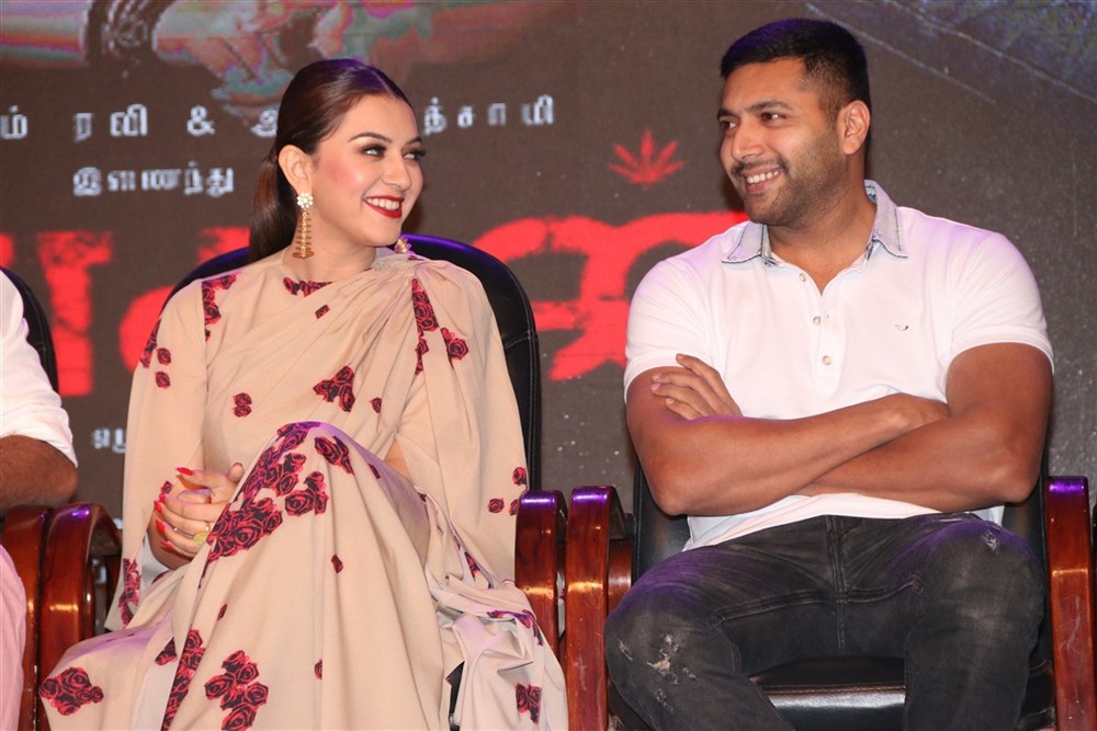 Tamil movie Bogan Audio and Trailer Launch event held at Chennai. Celebs like Jayam Ravi, Prabhu Deva, Hansika Motwani, Ishari K Ganesh, Lakshman, Ramya and others graced the event. Bogan Audio,Bogan Trailer,Jayam Ravi,Prabhu Deva,Hansika Motwani,Ishari K Ganesh,Lakshman,Ramya,Bogan audio launch,Bogan trailer launch,Bogan audio launch pic s,Bogan audio launch images,Bogan audio launch photos,Bogan audio launch stills