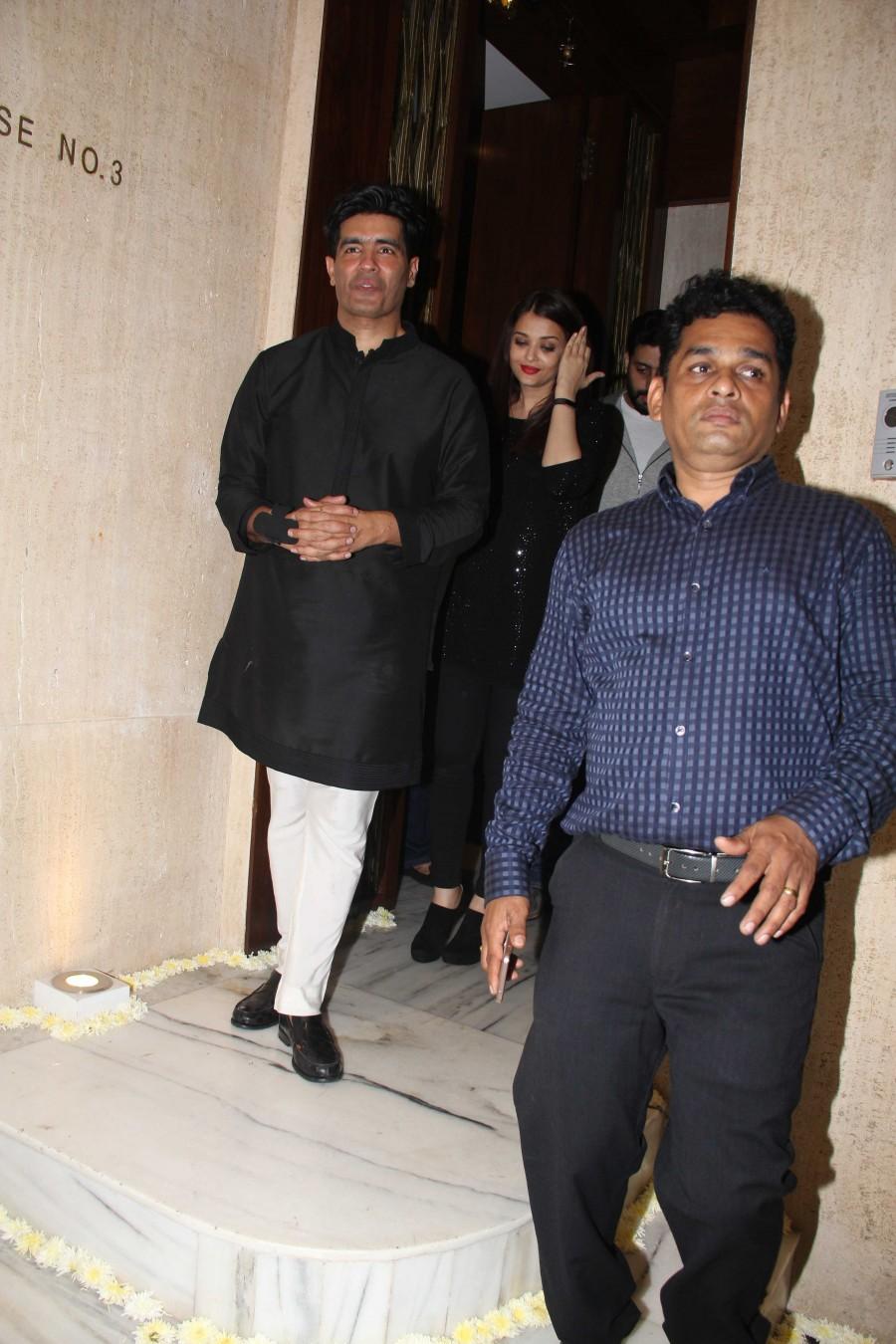 Photos of Aishwariya Rai and Abhishek Bachchan and others spotted at Manish Malhotra Birthday party. Aishwariya Rai and Abhishek Bachchan,Aishwariya Rai,Abhishek Bachchan,Manish Malhotra Birthday party,Manish Malhotra Birthday party pics,Manish Malhotra Birthday party images,Manish Malhotra Birthday party photos,Manish Malhotra Birthday party stills,Mani