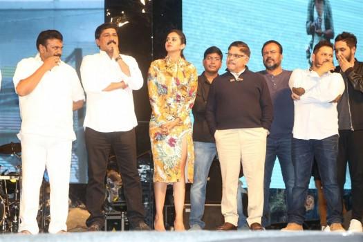 Telugu movie Dhruva Pre-Release event held at Hyderabad. Celebs like Ram Charan, Rana Daggubati, Arvind Swamy, Rakul Preet Singh, Surender Reddy, HipHop Tamizha Aadhi, Navdeep, Rajeevan, Allu Aravind, NV Prasad, Nagendra Babu, VV Vinayak, Dil Raju, Simha, DVV Danayya, Chandrabose, Sukumar, PS Vinod, Maruthi, Deepa Reddy, Vema Reddy, Naveen Nooli, Posani Krishna Murali, Parasuram, Vamsi Paidipally, Suma, Rajeevan and others graced the event.