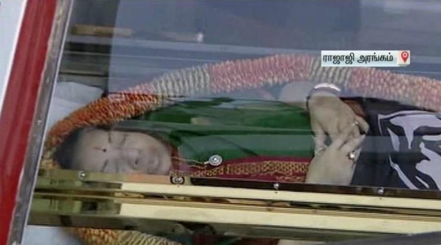 Jayalalithaa, a spinster, breathed her last at the Apollo Hospitals just before midnight, over 24 hours after she suffered a cardiac arrest that derailed the halting progress she had been making on the health front. Jayalalitha,Jayalalithaa,Jayalalitha dead,Jayalalitha passes away,Jayalalitha died,Jayalalitha body,CM Jayalalitha,Tamilnadu Cm Jayalalitha
