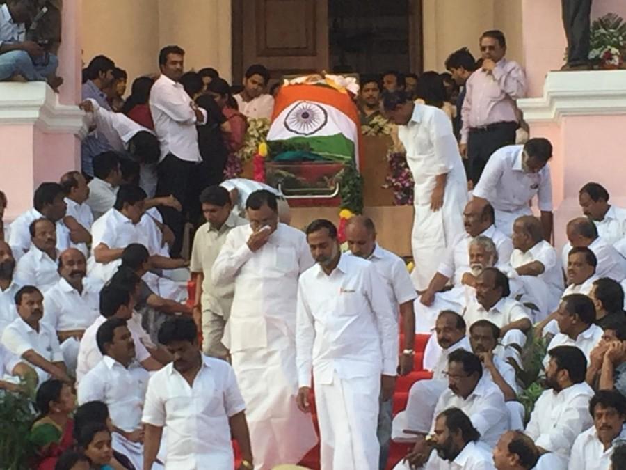 As national leaders expressed grief, the Tamil Nadu government declared a seven-day mourning. Schools and colleges in the sprawling state will be closed for three days. Jayalalitha,Jayalalithaa,Jayalalitha dead,Jayalalitha passes away,Jayalalitha died,Jayalalitha body,CM Jayalalitha,Tamilnadu Cm Jayalalitha