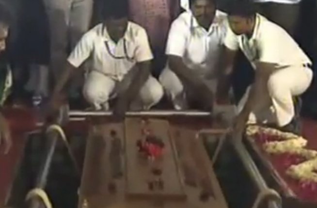 In Pictures: Jayalalithaa's last rites performed. Jayalalithaa,Jayalalithaa cremated pics,Jayalalithaa cremated images,Jayalalithaa cremated photos,Jayalalithaa,Jayalalithaa's last riets performed,Jayalalithaa's last riets,Jayalalithaa's last riets pics,Jayalalithaa's last riets image
