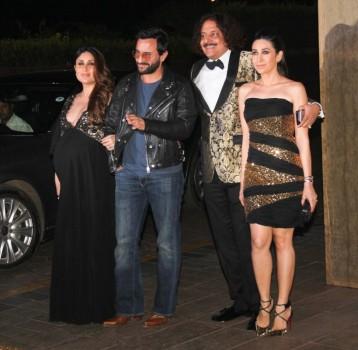 Photos of Kareena Kapoor and Saif Ali Khan at Manish Malhotra Birthday Bash.
