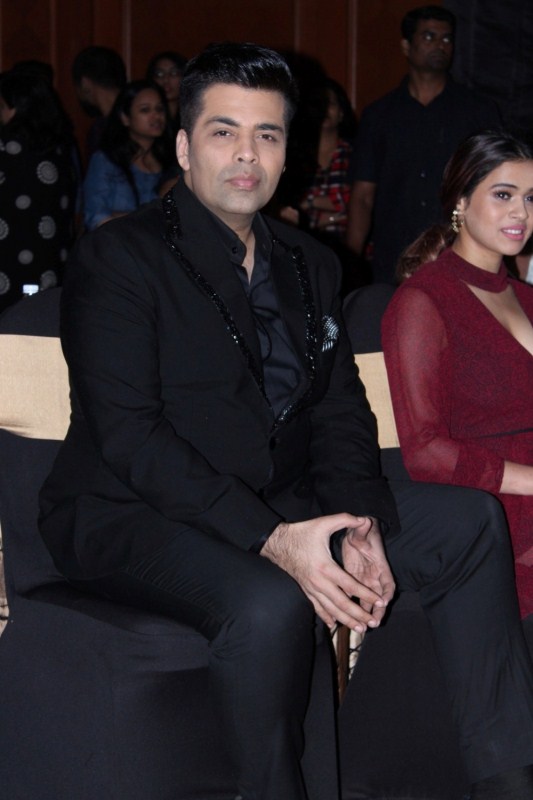 Filmmaker Karan Johar during launch of new reality show of Dil Hai Hindustani on the TV channel Star Plus in Mumbai, on Dec 6, 2016. Dil Hai Hindustani,Dil Hai Hindustani reality show,Dil Hai Hindustani reality show launch,Dil Hai Hindustani reality show launch pics,Dil Hai Hindustani reality show launch images,Dil Hai Hindustani reality show launch photos,Dil Hai Hindustani reality sh