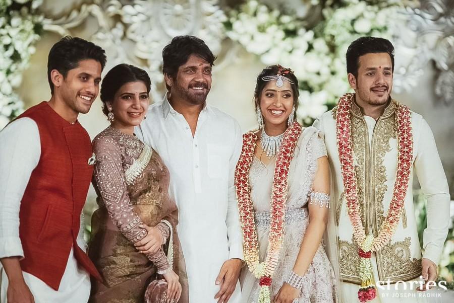 Naga Chaitanya, Samantha at Akhil Akkineni and Shriya Bhupal's Engagement. Akhil Akkineni and Shriya Bhupal,Akhil Akkineni,Shriya Bhupal,Akhil Akkineni and Shriya Bhupal Engagement,Akhil Akkineni and Shriya Bhupal Engagement pics,Akhil Akkineni and Shriya Bhupal Engagement images,Akhil Akkineni and Shriya Bhupal Engagement photo