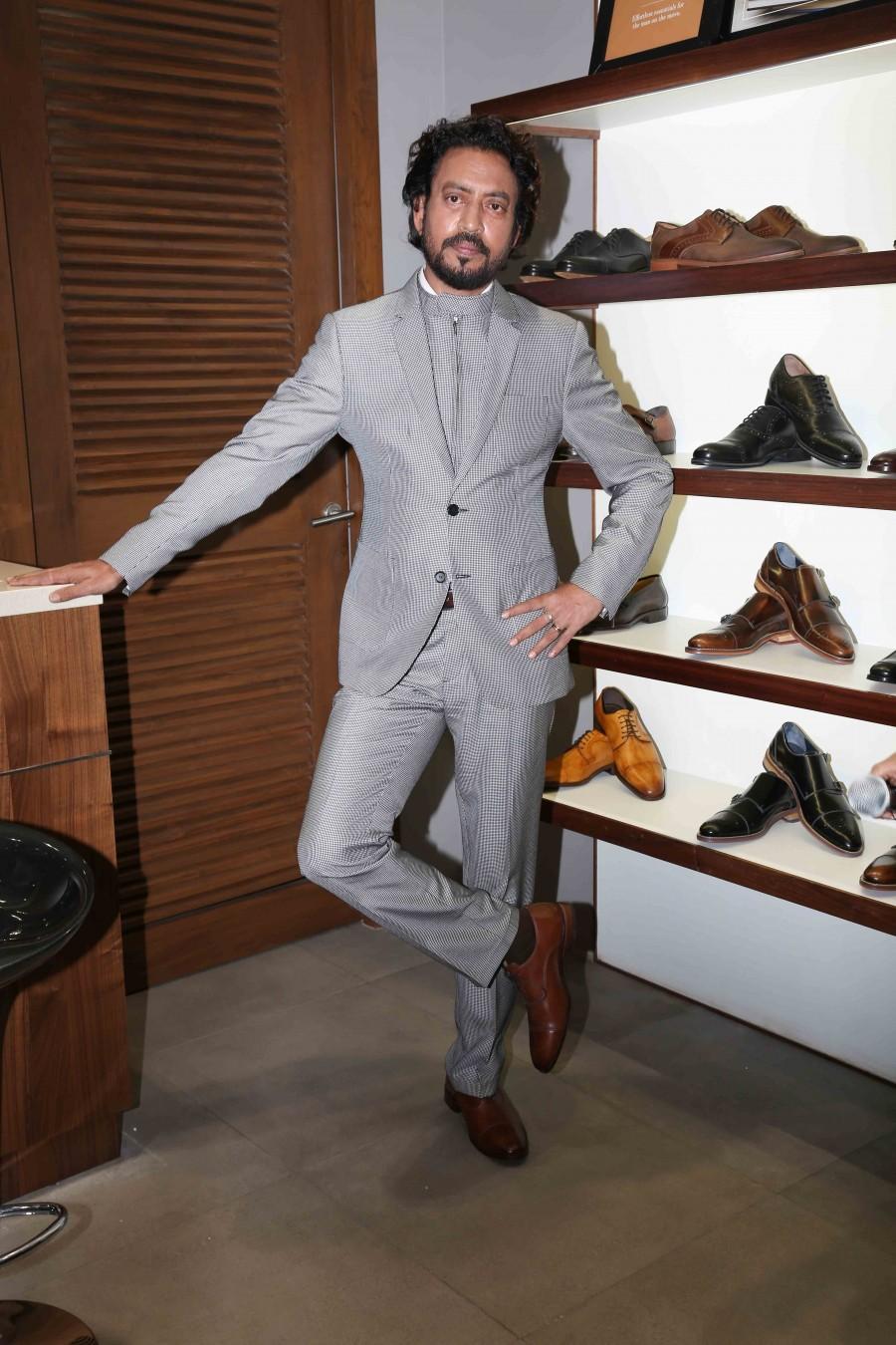 Photos of Bollywood actor Irrfan Khan visits Johnston & Murphy store. Irrfan Khan,Irrfan Khan visits Johnston,Irrfan Khan visits Murphy store,Irrfan Khan visits Johnston & Murphy store,actor Irrfan Khan,Irrfan Khan new pics,Irrfan Khan new images,Irrfan Khan new photos,Irrfan Khan new stills,Irrfan Khan new pictures