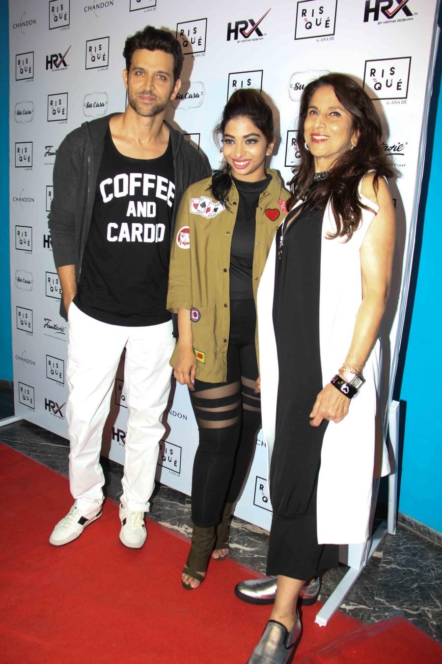 Celebs like Hrithik Roshan, Athiya Shetty and Kanika Kapoor spotted at the launch event of Anandita De's blog. Hrithik Roshan,Athiya Shetty,Kanika Kapoor,Anandita De's blog,Anandita De's blog launch,Anandita De's blog launch event