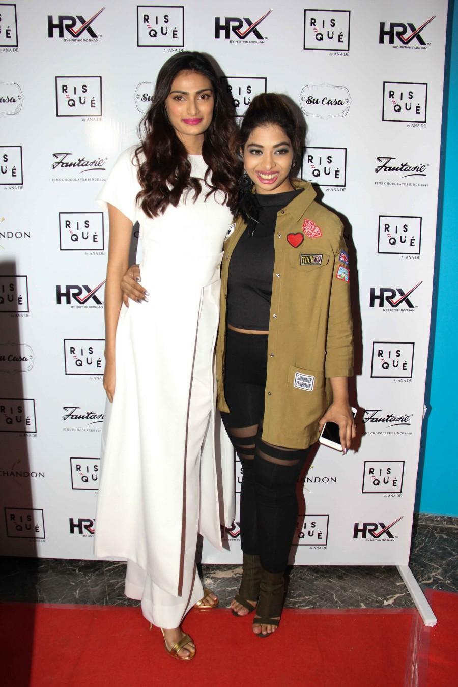 Celebs like Hrithik Roshan, Athiya Shetty and Kanika Kapoor spotted at the launch event of Anandita De's blog. Hrithik Roshan,Athiya Shetty,Kanika Kapoor,Anandita De's blog,Anandita De's blog launch,Anandita De's blog launch event