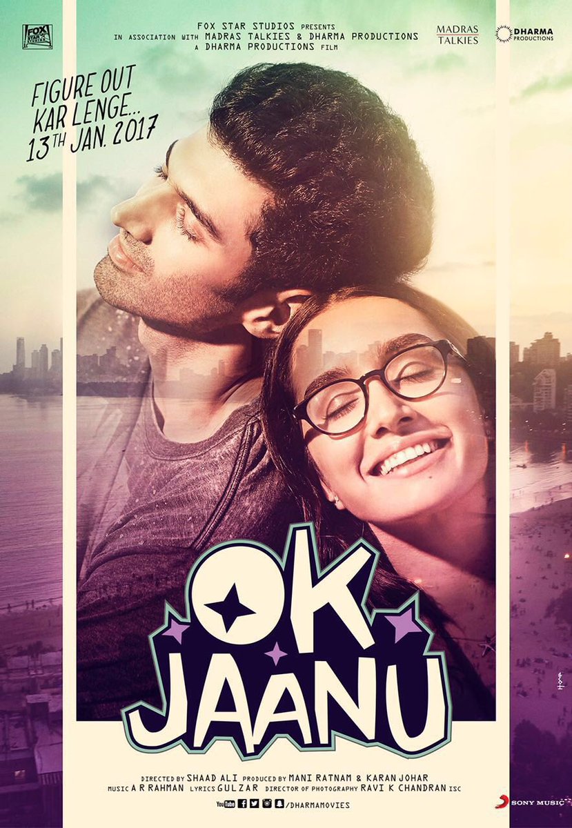 OK Jaanu is an upcoming Bollywood romantic drama film directed by Shaad Ali and produced by Karan Johar. Starring Aditya Roy Kapur and Shraddha Kapoor in the lead role, while Leela Samson and Naseeruddin Shah appears in the supporting role. Aditya Roy Kapur,Shradha Kapoor,Aditya Roy Kapur and Shradha Kapoor,OK Jaanu first look poster,OK Jaanu first look,OK Jaanu poster,OK Jaanu movie poster,Bollywood movie OK Jaanu,OK Jaanu pics,OK Jaanu images,OK Jaanu photos,OK Jaanu stills