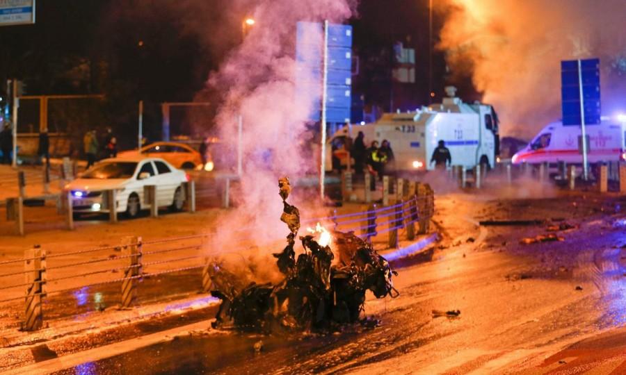Twin blasts near Istanbul football stadium kill 29. Twin blasts,Turkey Twin blasts,Twin blasts in Istanbul,Twin blasts near Istanbul football stadium,Istanbul football stadium,Turkey,Turkey Blast,Turkey twin blast