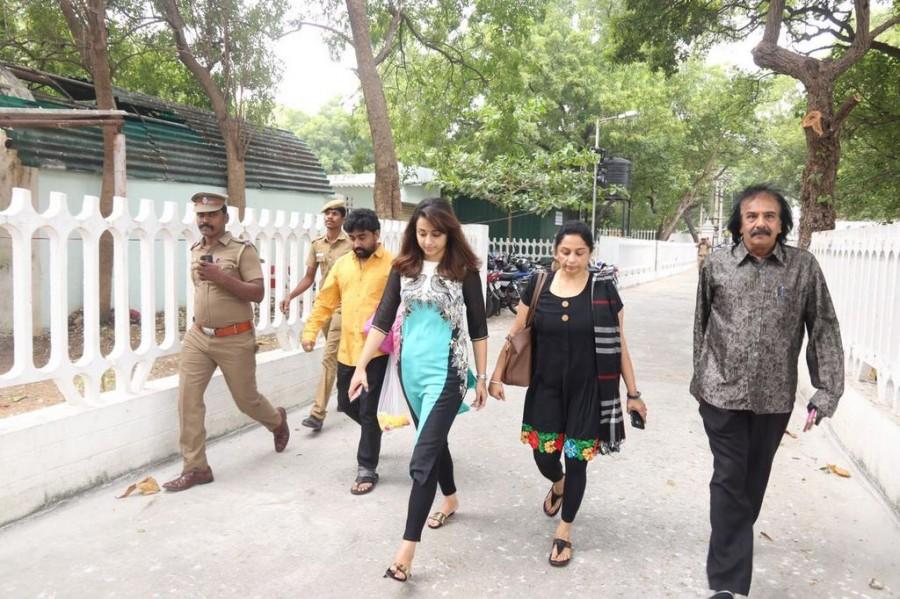 South Indian Actress Trisha pays homage to Jayalalithaa's Memorial in Marina. Jayalalithaa,Trisha pays homage to Jayalalithaa,Trisha homage to Jayalalithaa,Jayalalithaa Memorial,Jayalalitha,Trisha,Trisha new pics,Trisha new images,Trisha new photos,Trisha new stills,Trisha new pictures