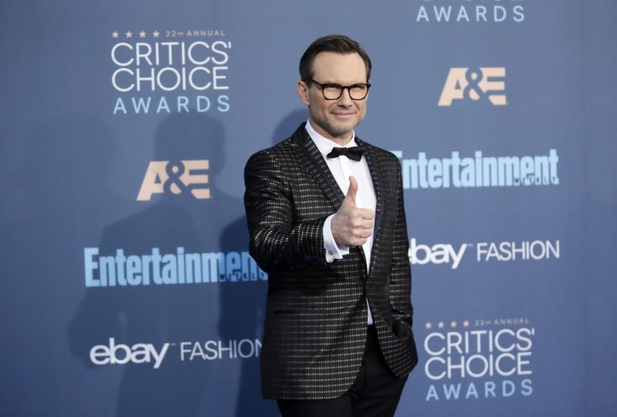 Actor Christian Slater arrives at the 22nd Annual Critics' Choice Awards in Santa Monica, California, U.S., December 11, 2016. Best Dressed celebrities,22nd Annual Critics' Choice Awards 2016,Choice Awards 2016,Lily Collins,Kate Beckinsale,Mandy Moore,Jessica Biel,Susan Kelechi Watson,Amy Adams,Viola Davis,Emmy Rossum,Ryan Reynolds,Lucas Jade Zumann,Christian Slater,Samantha