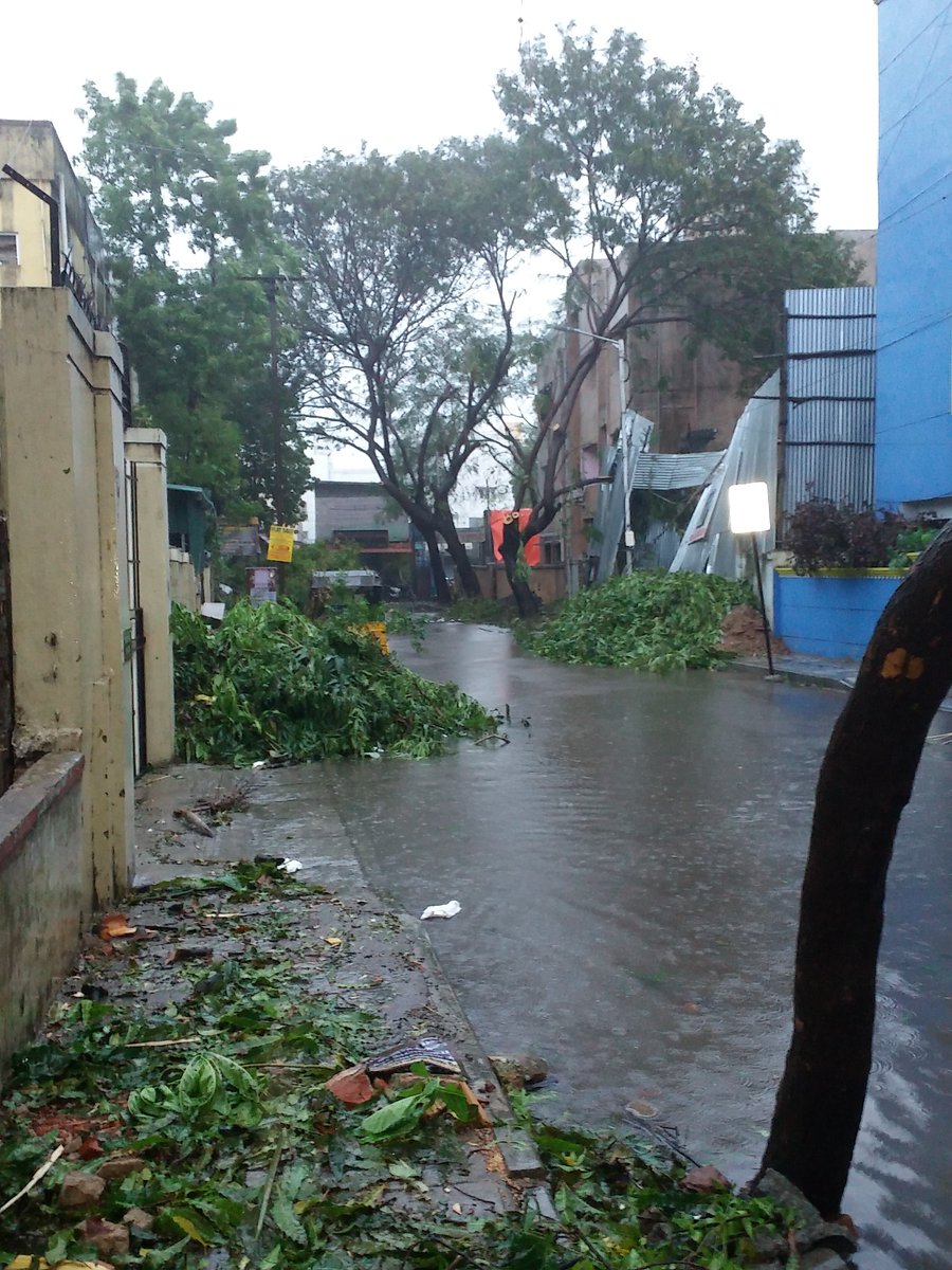 The MET department has predicted rainfall over south coastal Andhra Pradesh, north coastal Tamil Nadu and Puducherry over the next 36 hours (till Wednesday). Cyclone Vardah,Cyclone Vardah in Chennai,Cyclone Vardah Andaman,Cyclone Vardah pics,Cyclone Vardah images,Cyclone Vardah photos,Cyclone Vardah stills,Cyclone Vardah pictures,Heavy rain hits Chennai,Heavy rain in Chennai,Chennai,Chennai heavy rain
