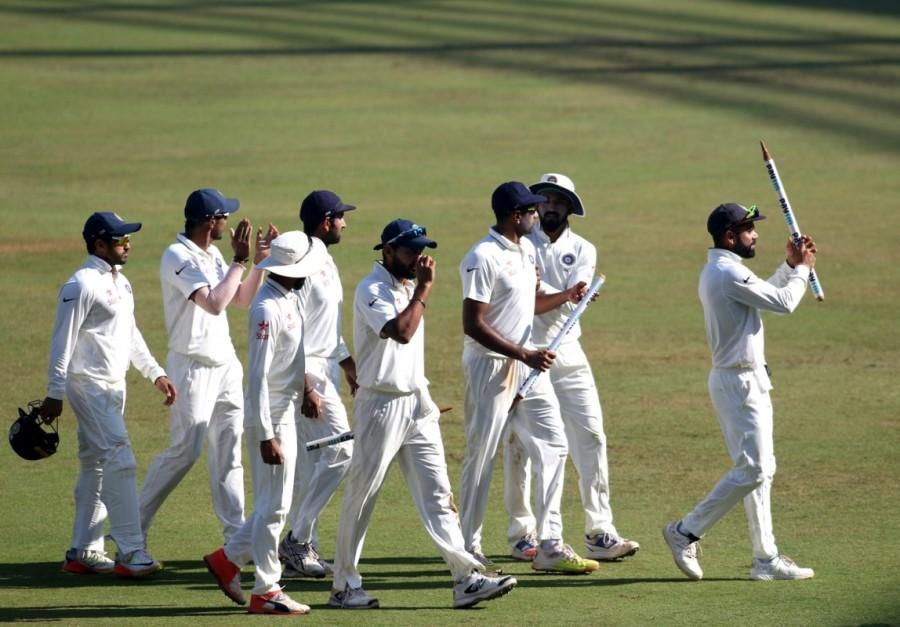 India coach Anil Kumble praised his wards and asserted that the current batch of players are among the best to represent the country over the years. "You cannot really compare with the teams of the past. Those were different eras and different teams. But this team certainly is the number one team in the world today and has the potential to be the best ever Test team in terms of results," Kumble said at the end of the match. India thrash England,India beats England,India thrashed England,Ashwin,Ravichandran Ashwin,Virat Kohli,Kohli,India thrash England in 4th Test,India thrash England by an innings and 36 runs,India beats England 36 runs