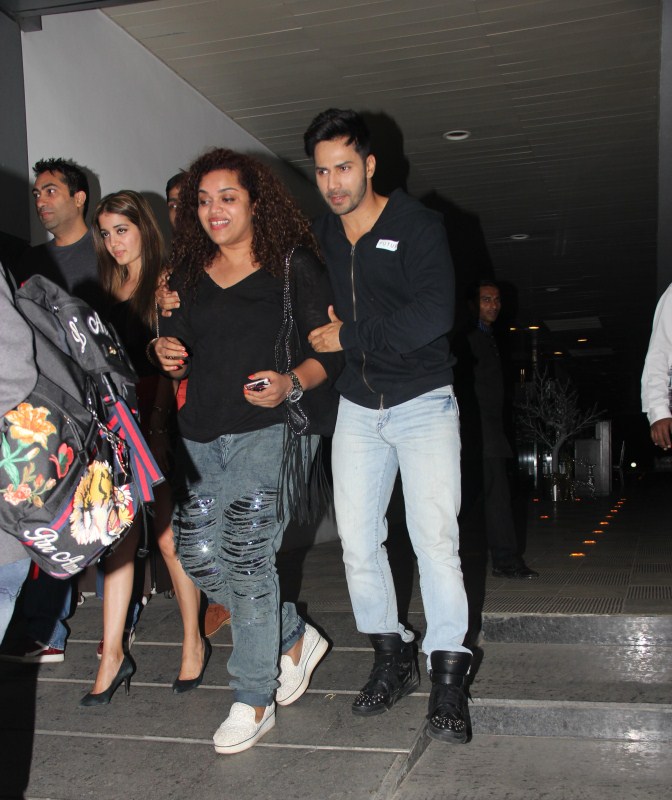 Photos of Bollywood actor Alia Bhatt, Varun Dhawan spotted with Karan Johar at Bandra. Alia Bhatt,Varun Dhawan,Karan Johar,Alia Bhatt and Varun Dhawan,Alia Bhatt new pics,Alia Bhatt new stills,Alia Bhatt new pictures,Varun Dhawan new pics,Varun Dhawan new images,Varun Dhawan new photos