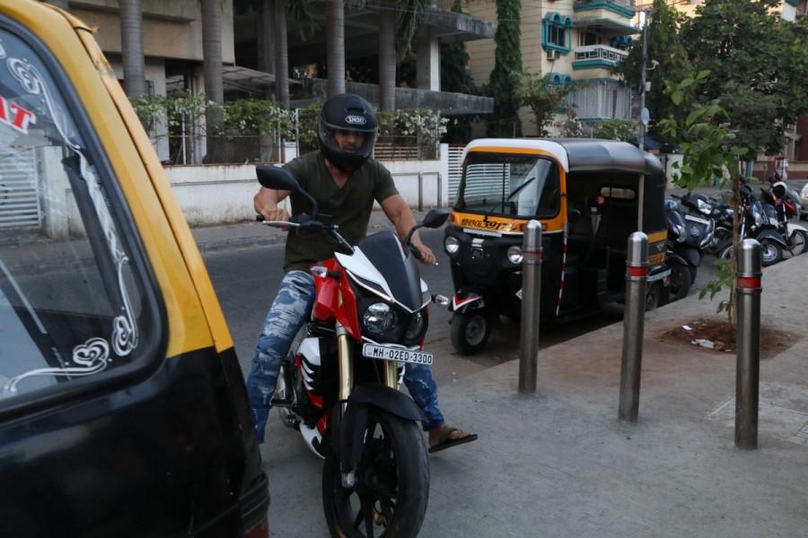 Photos of Actor Ranbir Kapoor, Abhishek Bachchan and John Abraham snapped at football practice in Bandra. Ranbir Kapoor,Abhishek Bachchan,John Abraham,Ranbir Kapoor snapped at football practice,Abhishek Bachchan snapped at football practice,John Abraham snapped at football practice,football practice