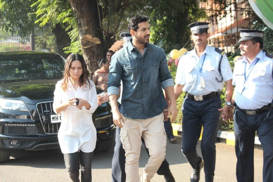 Photos of Bollywood actor John Abraham graces the Holy Spirit Hospital golden jubilee celebrations. John Abraham,actor John Abraham,John Abraham at Holy Spirit Hospital golden jubilee celebrations,Holy Spirit Hospital golden jubilee celebrations,Golden Jubilee Celebration of Holy Spirit Hospital,John Abraham latest pics,John Abraham latest images,John A