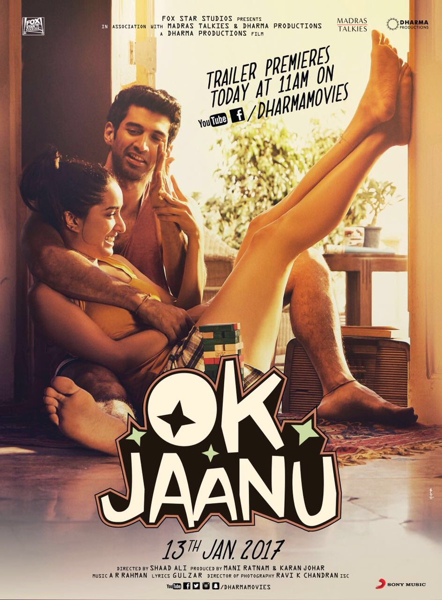 Aditya Roy Kapur,Shradha Kapoor,Aditya Roy Kapur and Shradha Kapoor,OK Jaanu first look poster,OK Jaanu first look,OK Jaanu poster,OK Jaanu movie poster,Bollywood movie OK Jaanu,OK Jaanu pics,OK Jaanu images,OK Jaanu photos,OK Jaanu stills