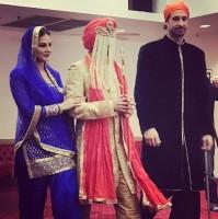 Sunny Leone,Sunny Leone brother,Sunny Leone brother wedding,Sunny Leone marriage,Sundeep Vohra,Sundeep Vohra wedding,Sundeep Vohra marriage,Sunny Leone as Punjabi kudi,Sunny Leone in Punjabi kudi,Sunny Leone in Punjabi dress