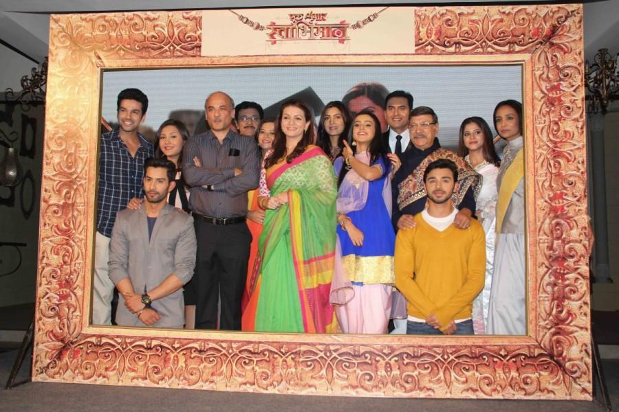 Television actors like Jitendra Trehan, Suchitra Pillai, Ankita Sharma, Prachi Shah, Aashika Bhatia, Shweta Mahadik, Vikas Jain, Sangeita Chauhan, Akshaya Bhingarde and Karan Singhmar spotted during the launch of television serial, Ek Shringaar Swaabhimaan in Mumbai. Jitendra Trehan,Suchitra Pillai,Ankita Sharma,Prachi Shah,Aashika Bhatia,Shweta Mahadik,Vikas Jain,Sangeita Chauhan,Akshaya Bhingarde,Ek Shringaar Swaabhimaan,Ek Shringaar Swaabhimaan serial,Ek Shringaar Swaabhimaan serial launch