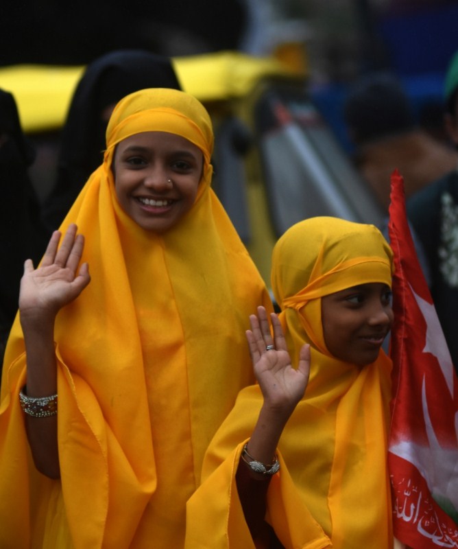 Photos of People participate in Milad un-Nabi procession in Bengaluru on Dec 13, 2016. Milad un-Nabi,Milad un-Nabi procession,Milad un-Nabi procession in Bangalore,Bangalore Milad un-Nabi procession,Milad un-Nabi procession pics,Milad un-Nabi procession images,Milad un-Nabi procession photos,Milad un-Nabi procession stills,Milad un-Nabi pro