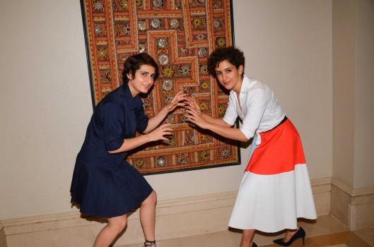 Photos of Starcast of Dangal movie spotted at JW Mariott.